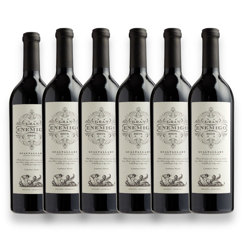 Kit 6 Vinho Gran Enemigo Gualtallary 2018