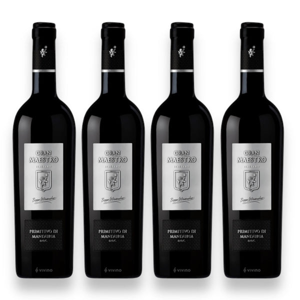 Kit 4 Vinhos Gran Maestro Primitivo di Manduria DOC