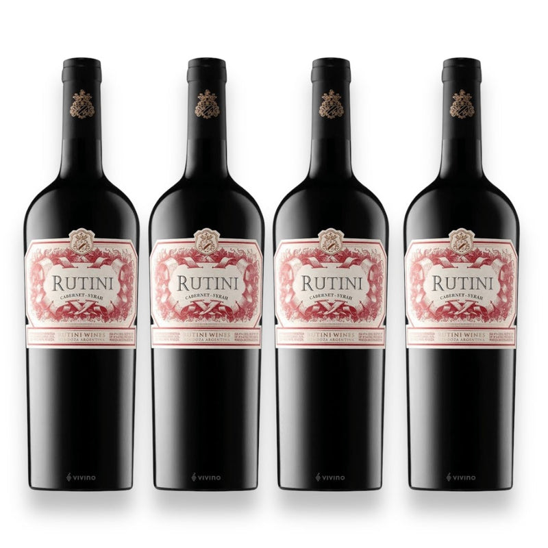 Kit 4 Vinhos Rutini Cabernet-Syrah