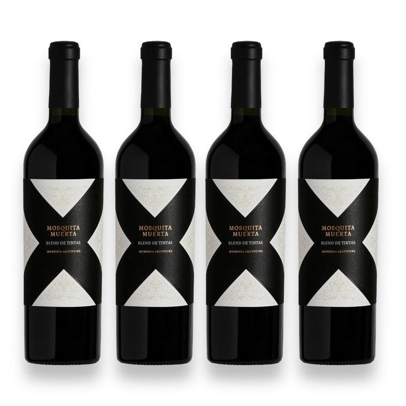 Kit 4 Vinhos Mosquita Muerta Malbec